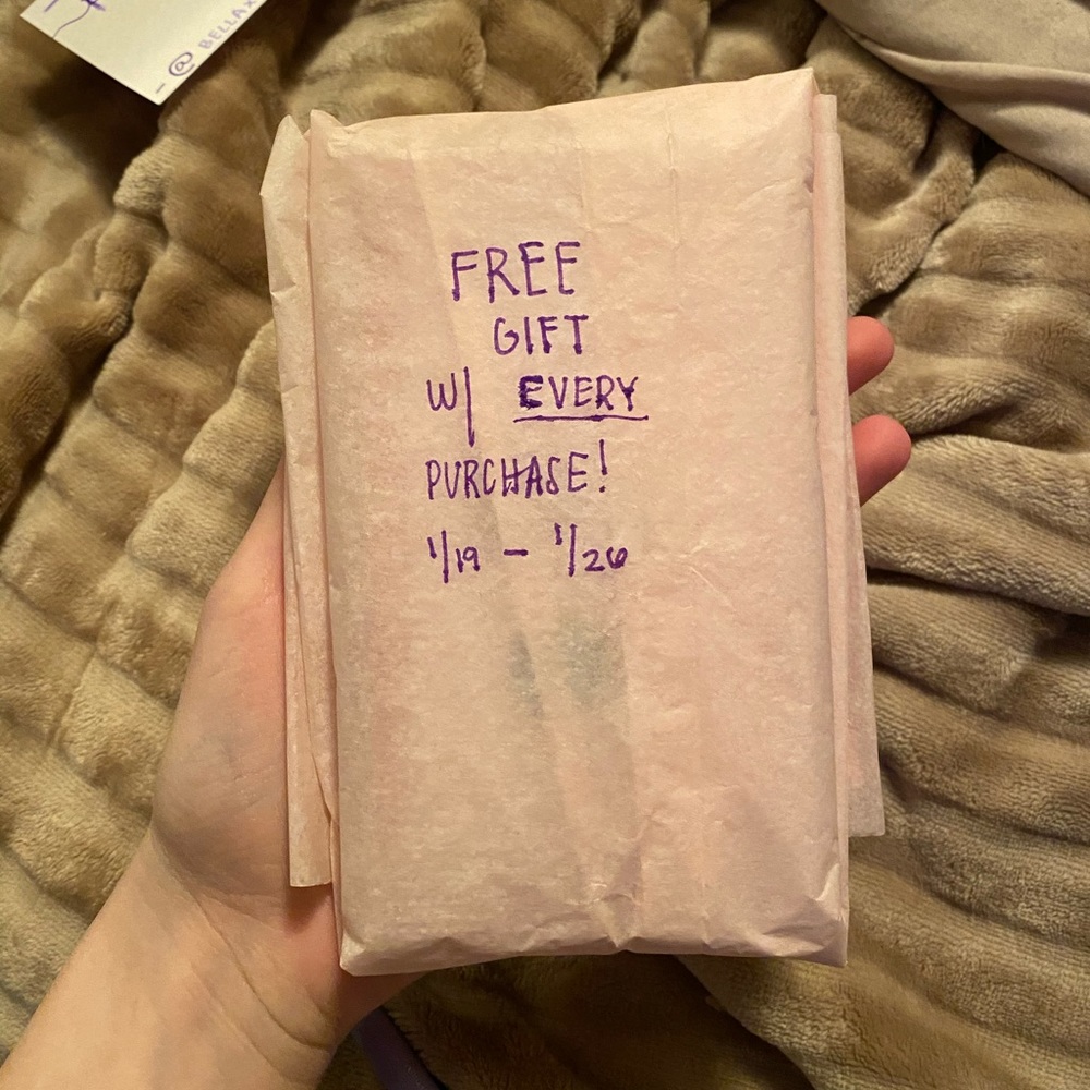 FREE gift w/ every purchase!!!